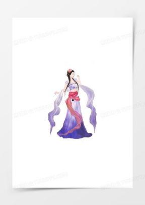 七仙女卡通图片,仙子翩翩，梦幻仙境